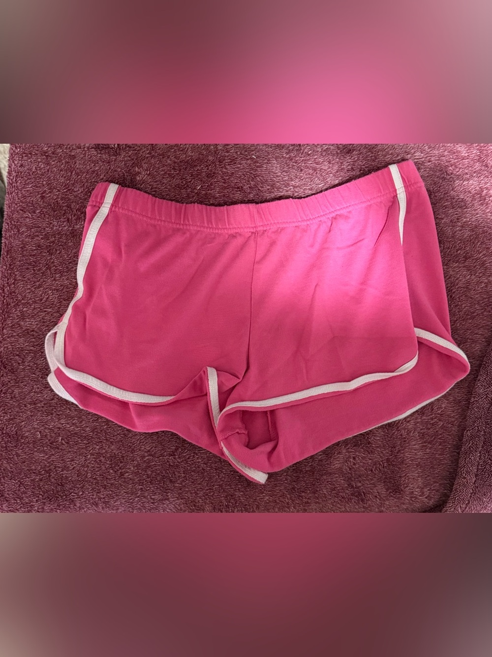Women’s Pink Lounge Shorts